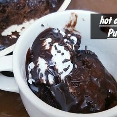 A picture of Hot chocolate Pudding.