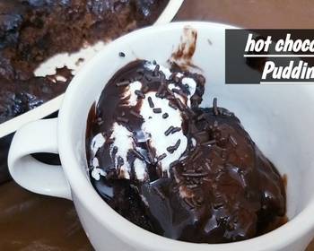 Fresh, Making Recipe Hot chocolate Pudding Home Style