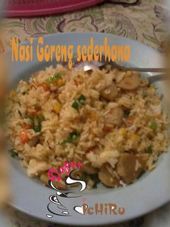 Foto resep Nasi Goreng Sederhana 