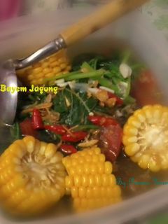 Foto resep Sayur Bening Bayem Jagung