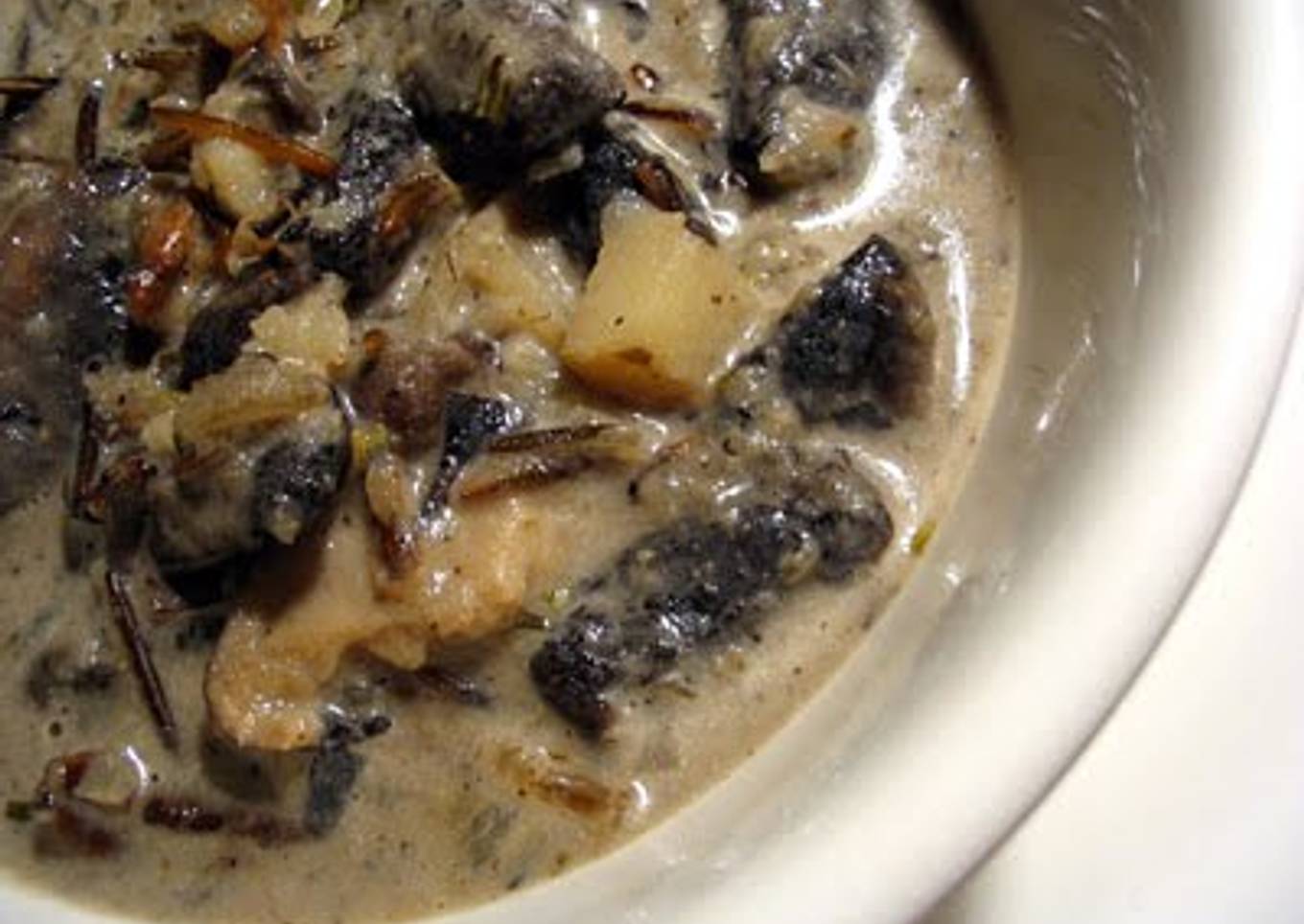 wild mushroom soup