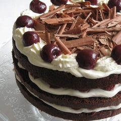 A picture of Black Forest Cake.