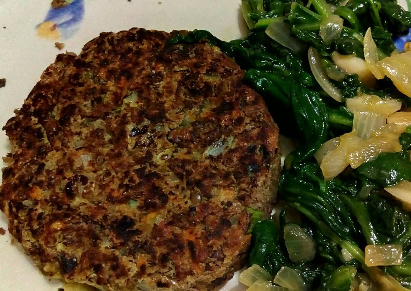 Hamburguesas de lentejas