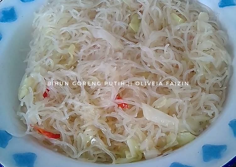 322) Bihun Goreng Putih