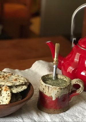 Una foto de Churrasquitas con linaza a la sartén