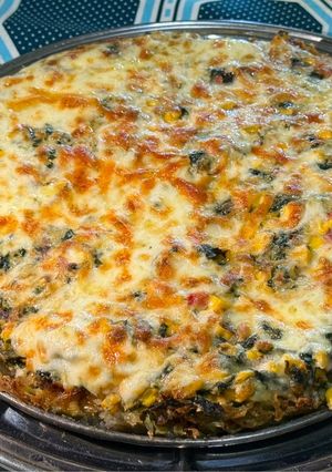 Una foto de Tarta de papa con verduras