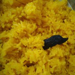 A picture of Sweet rice/zarda.