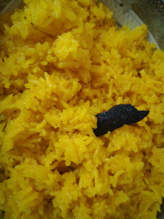 A picture of Sweet rice/zarda.