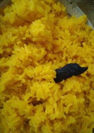 A picture of Sweet rice/zarda.