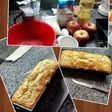 Torta abudinada de manzanas