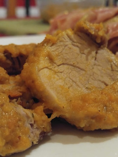 Una foto de Solomillo de cerdo con salsa agridulce de naranja