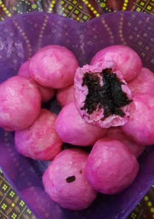 Foto resep Bakpao pink