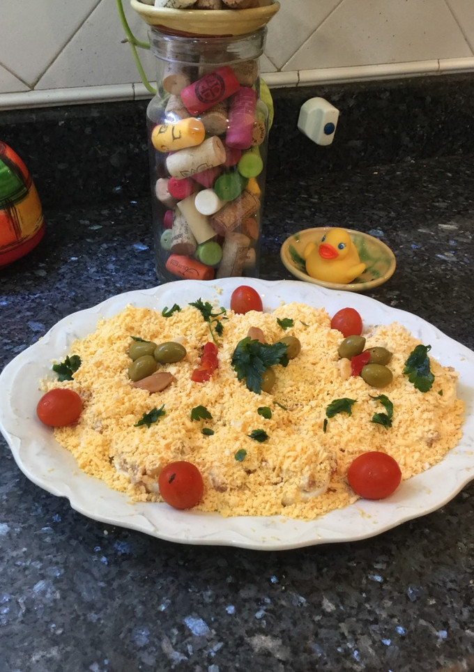 Una foto de Huevos rellenos