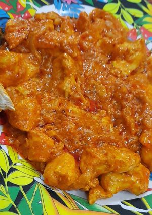 عکسی از دستور مرغ کره ای (باتر چیکن)😋