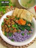Mie Ayam Ubi Ungu