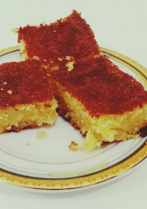 صورة لوصفة بسبوسة