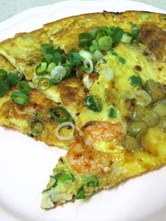 絲瓜蝦仁烘蛋 的食譜成品照片