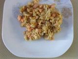 Cheesy Tempe Salmon (mpasi 11 bln)