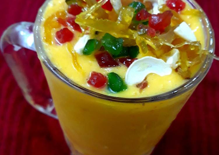 Recipe of Quick Mango Ice Cream Shake