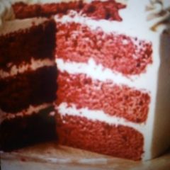 Red velvet cake A picture of Red velvet cake.
