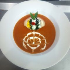 A picture of Crab bisque.