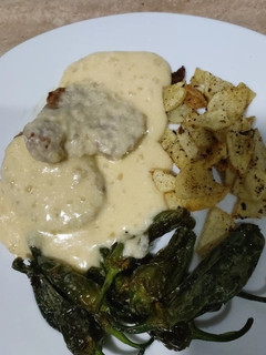 Una foto de Solomillo de cerdo con queso