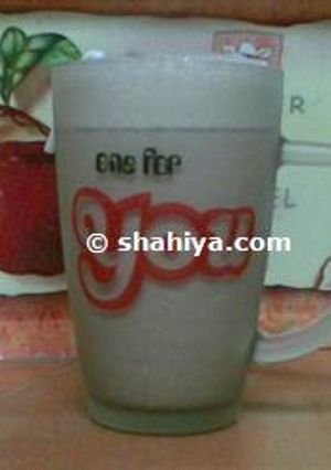 صورة لوصفة ميلك شايك بالشوكولا