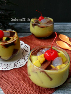 Foto resep Avocado Choco Jelly