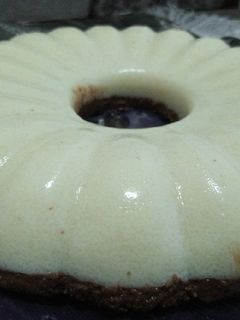 صورة لوصفة كيكة السميد الباردة