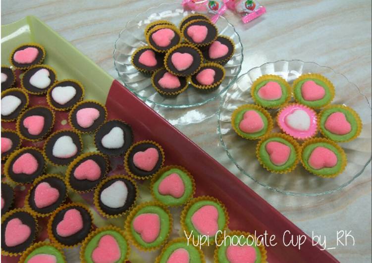 Bahan Yupi Chocolate Cup | Resep Membuat Yupi Chocolate Cup Yang Sedap