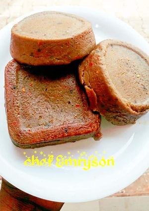 A picture of Plantain pudding (Ukpo Ogede).