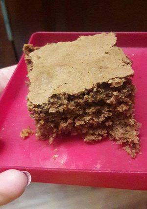 Una foto de Brownie de chocolate
