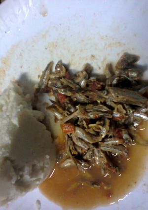 A picture of Stewed Omena.