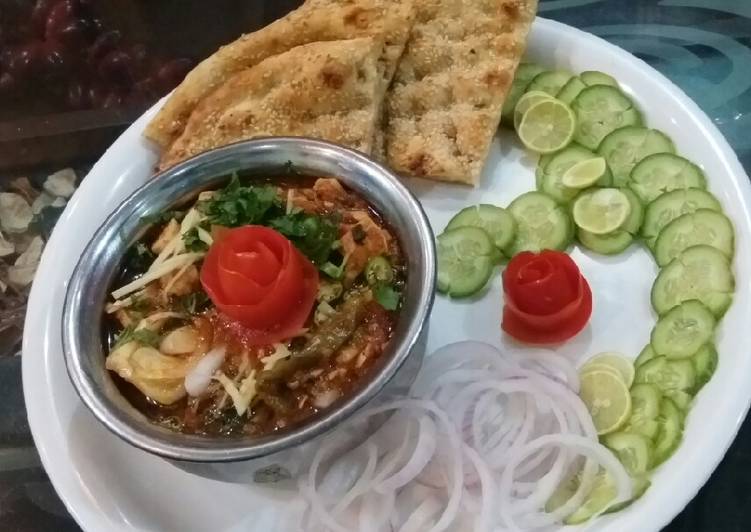 Recipe of Super Quick Eid special peshawari chicken karahi