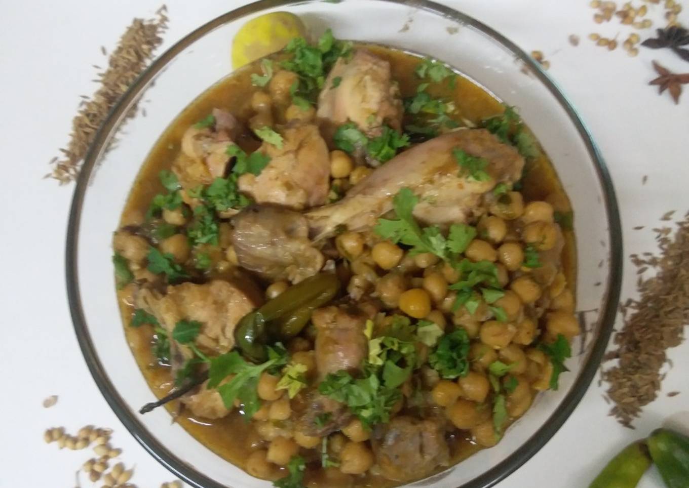 Murgh cholay