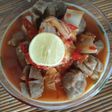 Pentol kuah Taichan
