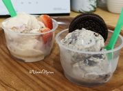 Gambar gelato stroberi