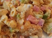 A picture of macaroni casserole