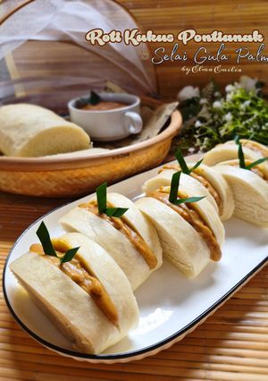 Foto resep Roti kukus pontianak dengan Selai Gula Palm