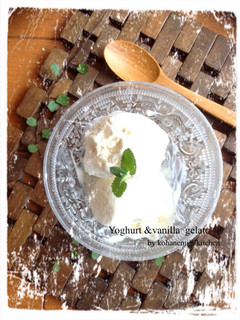 A picture of Gelato-Style Easy Vanilla Yogurt Ice Cream.