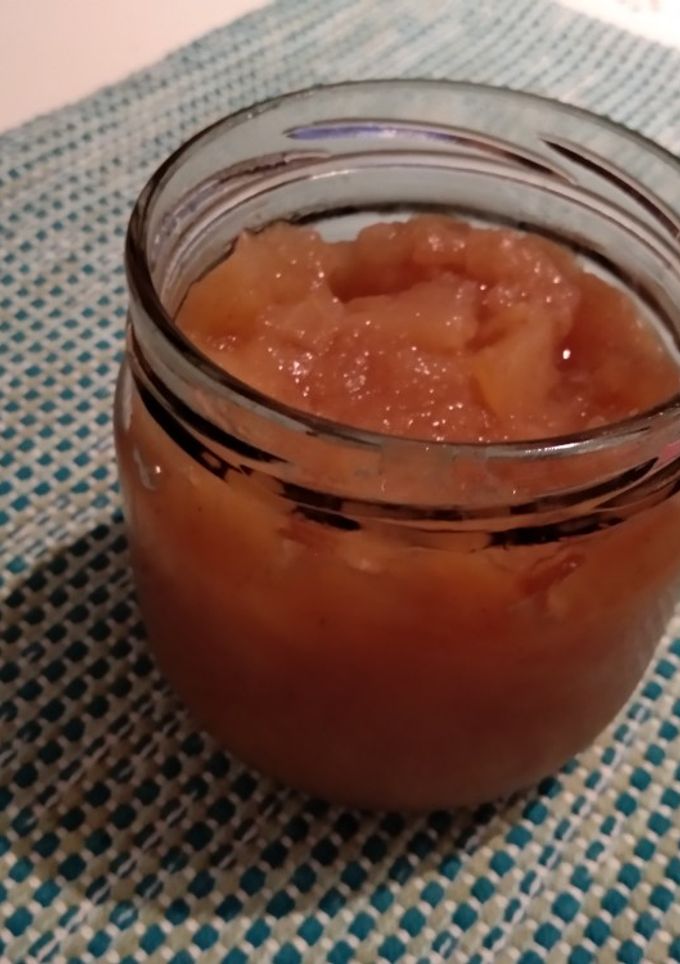 Una foto de Compota de manzana light en Thermomix