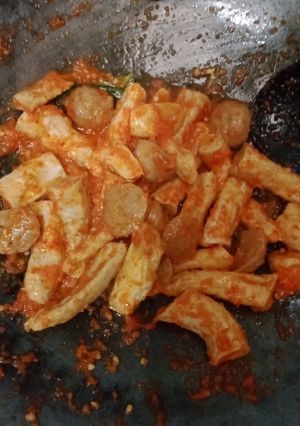 Foto resep Balado Otak-otak dan Bakso