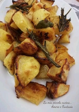 Foto di Cubetti di patate al forno