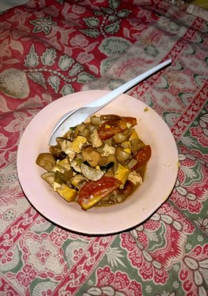 Foto resep Jamur tahu manis asin