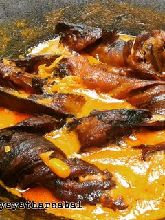 Foto resep Sambalado Asam Durian Lele Asap