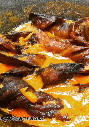 Foto resep Sambalado Asam Durian Lele Asap
