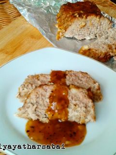 Foto resep Meatloaf Saus Lada Hitam a la Nusantara