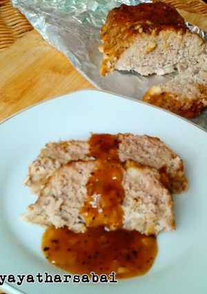 Foto resep Meatloaf Saus Lada Hitam a la Nusantara