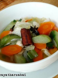Foto resep Sup Sayuran a la Biyay