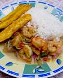 Camarones a la palmera